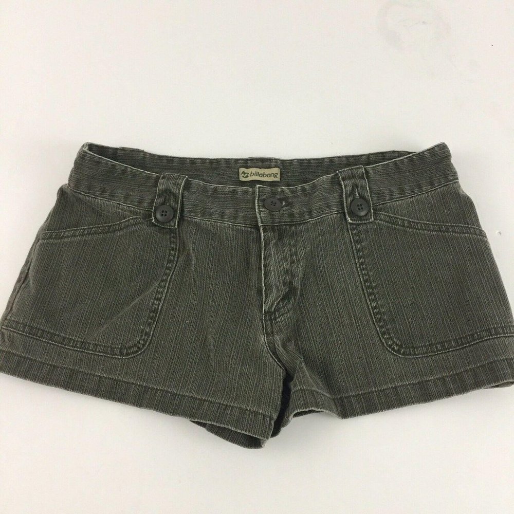VIntage Billabong Juniors 5 Shorts Festival Boho Retro Beach Surf Flap Pockets